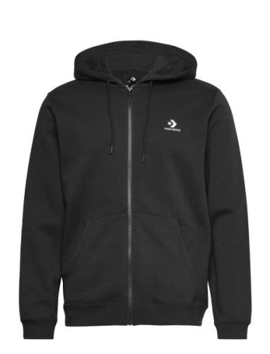 Standard Fit Left Chest Star Chev Emb Full Zip Hoodie Bb Sport Sweatsh...