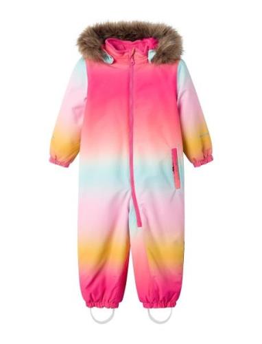 Nmfsnow10 Suit Colour Flow Fo Outerwear Coveralls Snow-ski Coveralls &...