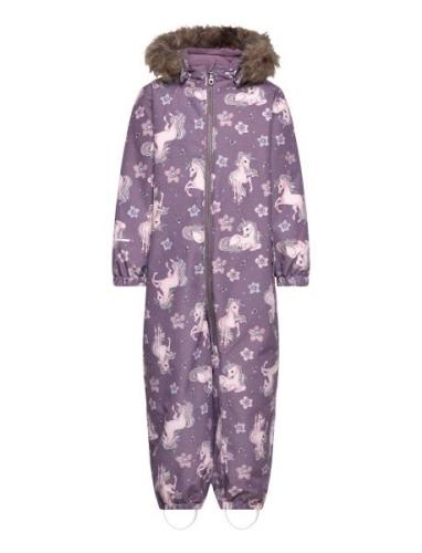 Nmfsnow10 Suit Dancing Unicorn Fo Outerwear Coveralls Snow-ski Coveral...