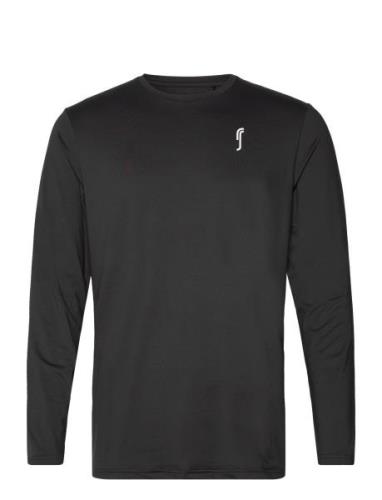 Men’s Performance Long Sleeve Sport T-Langærmet Skjorte Black RS Sport...