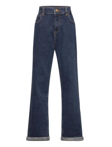 Asher Bottoms Jeans Wide Jeans Blue Lee Jeans