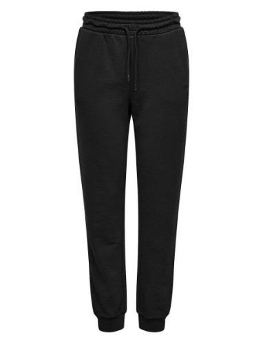 Onpmelina Life Mw Slim Swt Cuff Pnt Noos Sport Sweatpants Black Only P...