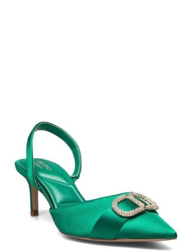 Decora Shoes Heels Pumps Sling Backs Green ALDO