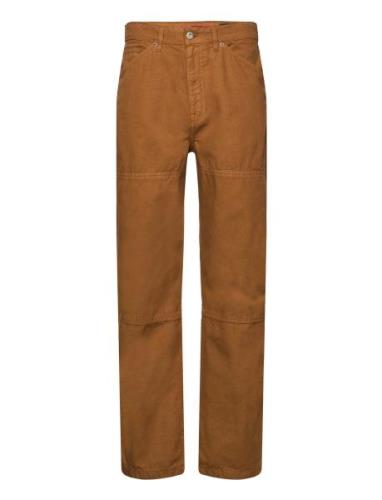 Carpenter Pant Bottoms Jeans Relaxed Brown Superdry