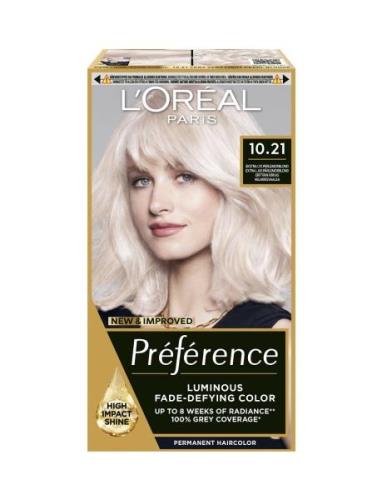 L'oréal Paris Préférence 10,21 Stockholm Beauty Women Hair Care Color ...