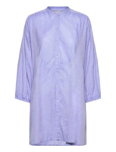 Luna Tunic Dress Chambray Tops Tunics Blue Moshi Moshi Mind