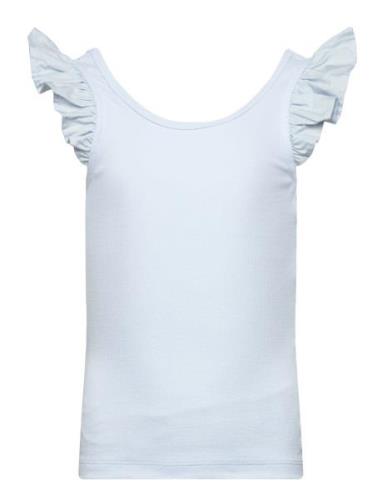 Ranja Tops T-shirts Sleeveless Blue Molo