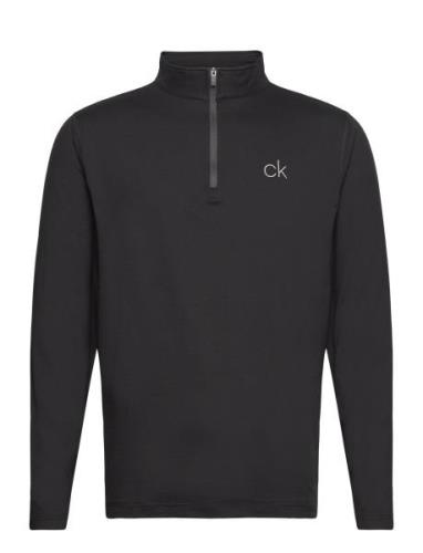 Newport Half Zip Sport Sweatshirts & Hoodies Fleeces & Midlayers Black...