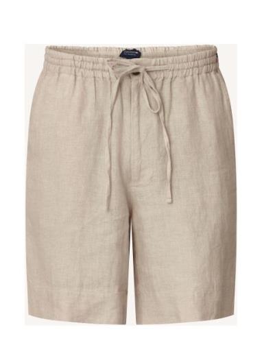 Casual Linen Shorts Bottoms Shorts Casual Beige Lexington Clothing