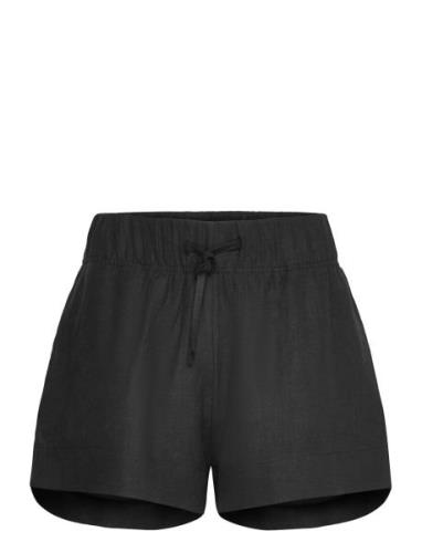 Kyle Linen Shorts Bottoms Shorts Casual Shorts Black Ella&il