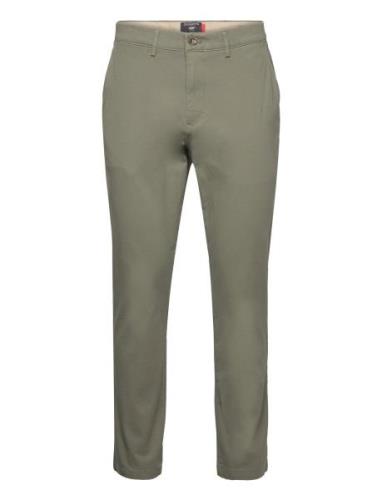 Motion Chino Slim Bottoms Trousers Casual Khaki Green Dockers