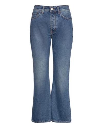 Kick Flare Denim Bottoms Jeans Flares Blue House Of Dagmar