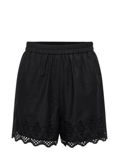 Onllou Life Emb Loose Shorts Ptm Bottoms Shorts Casual Shorts Black ON...