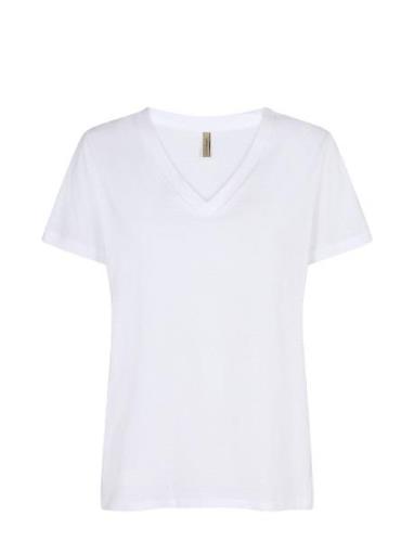 Sc-Derby Tops T-shirts & Tops Short-sleeved White Soyaconcept