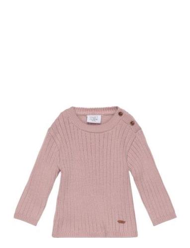 Pil - Pullover Tops Knitwear Pullovers Pink Hust & Claire