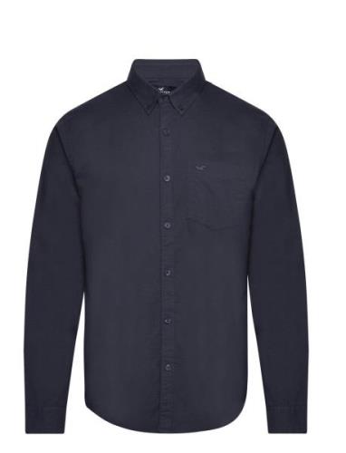 Hco. Guys Wovens Tops Shirts Casual Navy Hollister