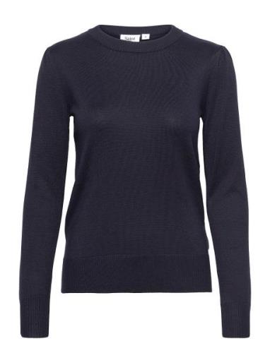 Milasz Pullover Tops Knitwear Jumpers Navy Saint Tropez