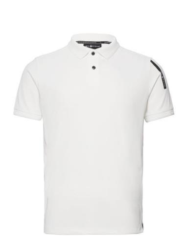 Spray Technical Polo Sport Polos Short-sleeved White Sail Racing