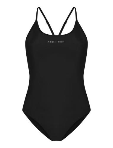 Ifemi Swimsuit Badedragt Badetøj Black Röhnisch