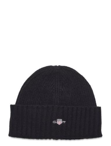 Shield Beanie Accessories Headwear Hats Beanie Black GANT