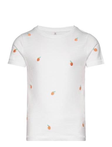 Kogketty S/S O-Neck Top Box Jrs Tops T-Kortærmet Skjorte White Kids On...