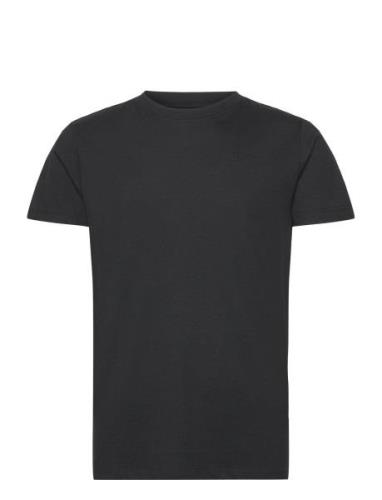 Timmi Organic / Recycle Tee Tops T-Kortærmet Skjorte Black Kronstadt