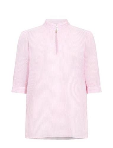 Sc-Di Tops Blouses Long-sleeved Pink Soyaconcept