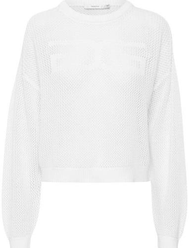 Carrygz Pullover Tops Knitwear Jumpers White Gestuz