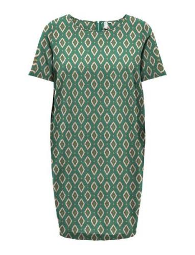 Carlux Life Ss Tunic Dress Tops Tunics Green ONLY Carmakoma