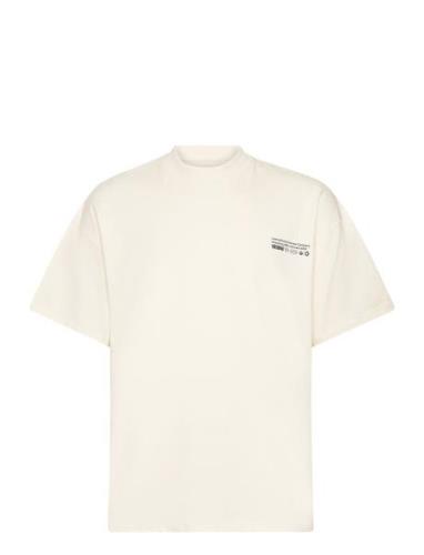 Wbbose Tech Tee Tops T-Kortærmet Skjorte White Woodbird