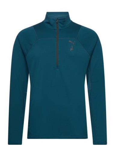 M Seasons Ls 1/4 Zip Polypropylene Rain Cell Sport Sweatshirts & Hoodi...