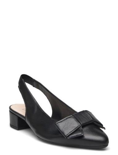 Slingback Shoes Heels Pumps Sling Backs Black Gabor