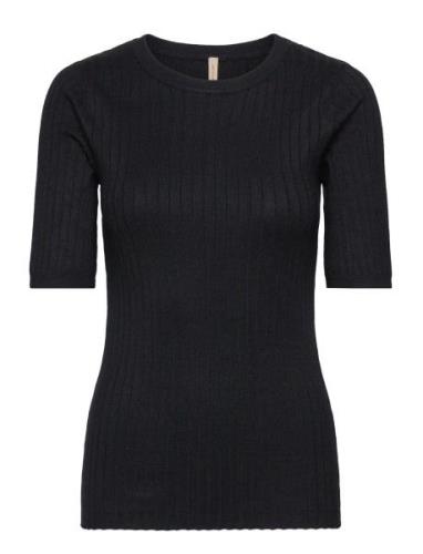 Sc-Dollie Tops Knitwear Jumpers Black Soyaconcept