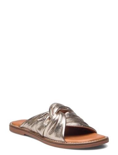 Slipper Flade Sandaler Silver Sofie Schnoor