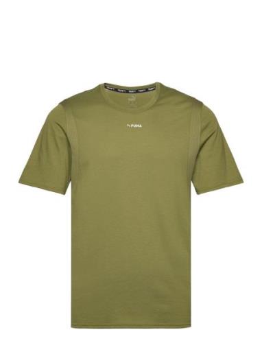 Puma Fit Triblend Ultrabreathe Tee Sport T-Kortærmet Skjorte Green PUM...