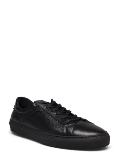 Classic Sneaker -Grained Leather Low-top Sneakers Black S.T. VALENTIN