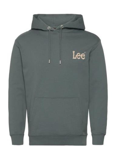 Core Hoodie Tops Sweatshirts & Hoodies Hoodies Blue Lee Jeans