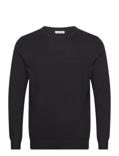 Jjeemil Knit Crew Neck Noos Tops Knitwear Round Necks Black Jack & J S