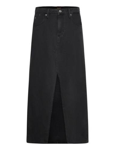 Maxi Skirt Lang Nederdel Black Lee Jeans