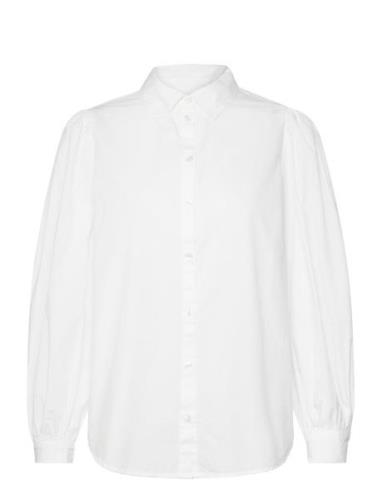 Kecelinsz Shirt Tops Blouses Long-sleeved White Saint Tropez