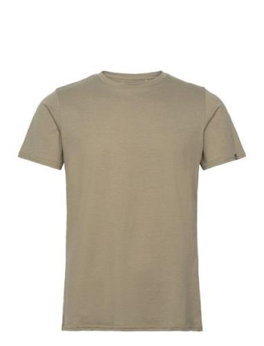 Niklas Basic Tee Tops T-Kortærmet Skjorte Khaki Green Urban Pi Ers