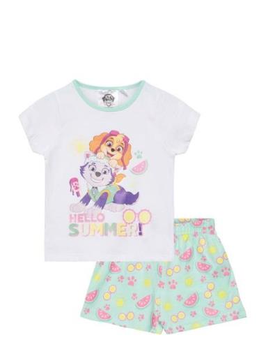 Set Pyjalong Pyjamassæt Multi/patterned Paw Patrol