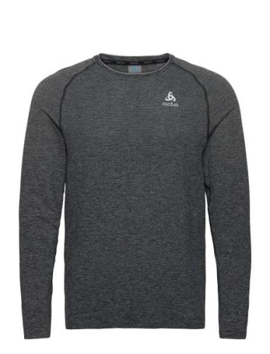 Odlo Essential Seamless T-Shirt Crew Neck L/S Sport T-Langærmet Skjort...