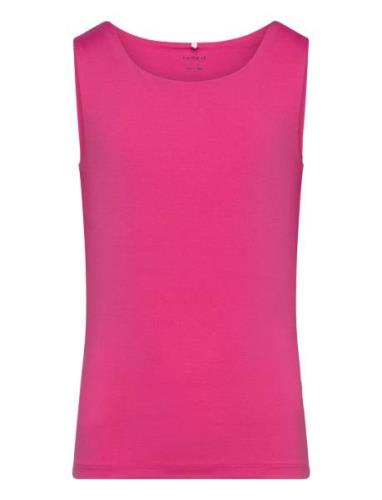 Nkfsille Xsl Tank Top Tops T-shirts Sleeveless Pink Name It