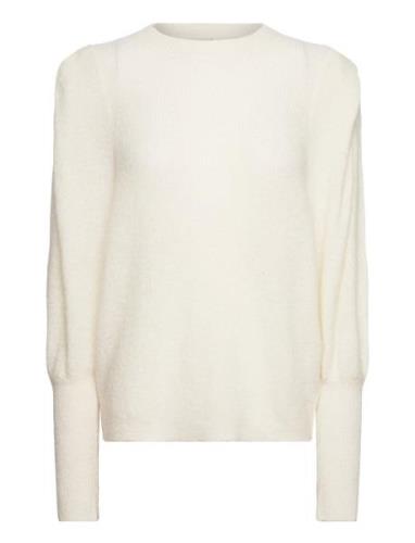 Ihjordan Ls8 Tops Knitwear Jumpers Cream ICHI