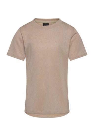 T-Shirt Short-Sleeve Tops T-Kortærmet Skjorte Beige Sofie Schnoor Baby...