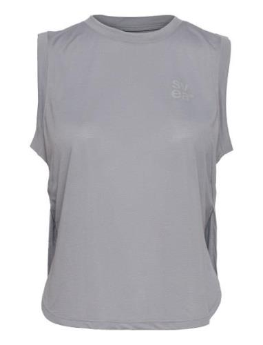 W. Sporty Singlet Tops T-shirts & Tops Sleeveless Grey Svea