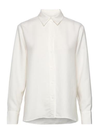 Daily Shirt Tops Shirts Long-sleeved White A Part Of The Art