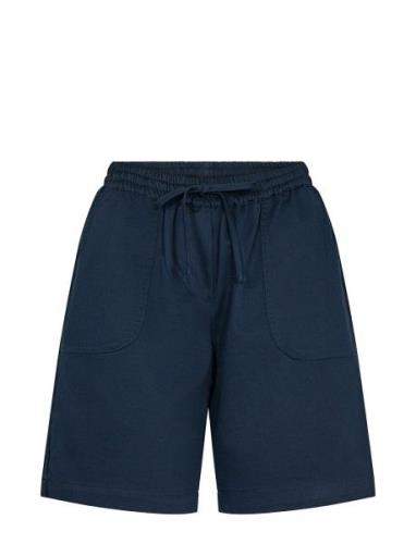 Sc-Akila Bottoms Shorts Casual Shorts Navy Soyaconcept