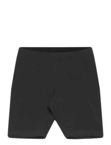 Biker Leggings Solid Bottoms Shorts Black Lindex